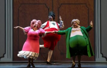 Yesterday the premiere of Rossini's "Il barbiere di Siviglia" at Teatro Massimo