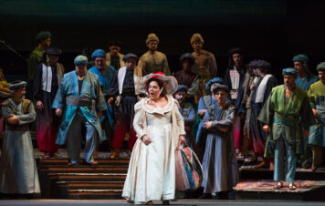 Rossini's "L'Italiana in Algeri" directed by Scaparro and sets by Luzzati